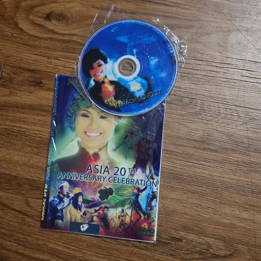 Asia 20th Anniversary Celebration Karaoke DVD 27 Vietnamese Music Entertainment